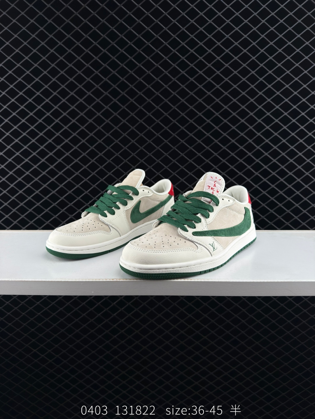 Louis Vuitton x Travis Scott x Nike Air Jordan 1 Low OG SP